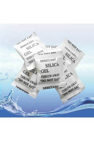 1 Gr. Silikajel - 25 Adet Nem Alıcı Rutubet Giderici Küf Önleyici Silika Jel