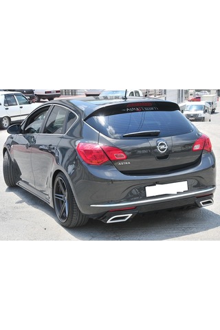 Astra J Hb Sport Difüzör Egzos Görünümlü Piano Black Vakum / 2012