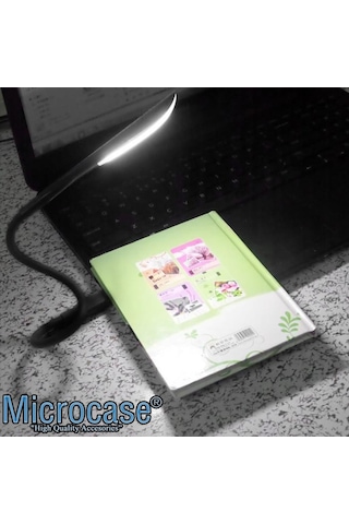 Dokunmatik Esnek Usb Pc Notebook Led Lamb Aydınlatma Al2487 Siyah
