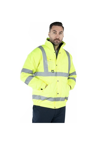 Hi-vis İş Montu Sarı