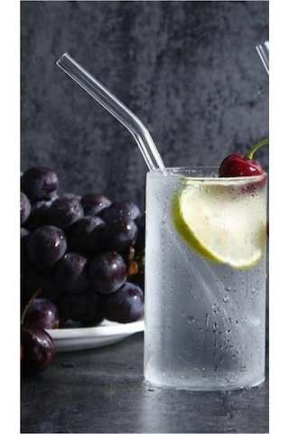 Mithra Life 6 Lı Şeffaf Eğimli Cam Pipet Mıt1003