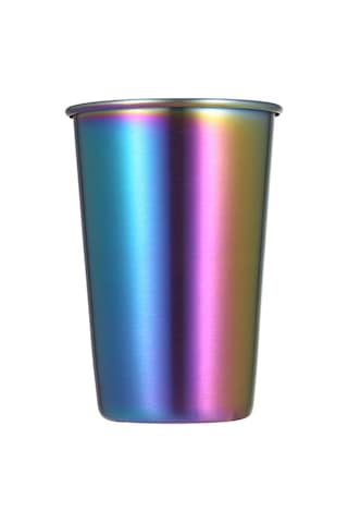 Jeemson 304 Paslanmaz Çelik 500ml İçecek Bardağı - Kırılmaya Dayanıklı Tek Katmanlı Kahve Bardak, Renkli Seçenekler Diğer