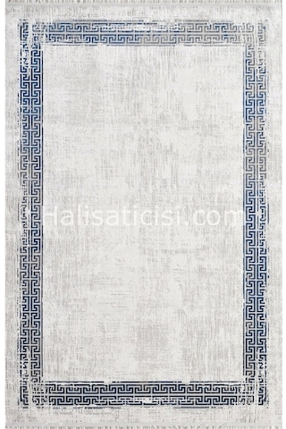 Gümüşsuyu Halı Black&Brown 11298 Mavi