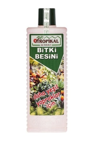 Tropikal Daha Yeşil Yapraklar için Bitki Besini - 225 ML Tropikal Daha Yeşil Yapraklar için Bitki Besini - 225 ML
