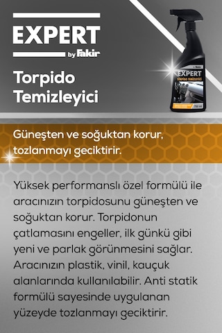 Expert by Fakir Torpido Temizleyici Sprey 750 ML