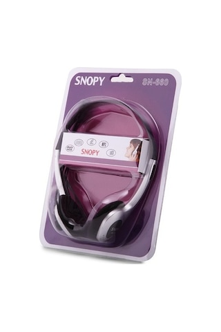 Snopy SN-660 Mikrofonlu Kulak Üstü Kulaklık