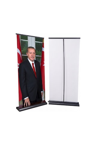 Cumhurbaşkanı Poster Baskılı Pro Roll Up Banner 100x200cm No:1 Diğer