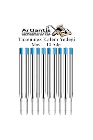 Mavi Tükenmez Kalem Yedeği 10 Adet