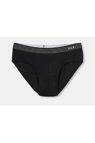 2 Li Paket Dagi Erkek Mikro Modal Slip Külot D4180 Siyah