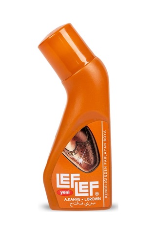 Bağcık + Nuri Leflef Deri Likit Ayakkabı Bakım Boyası Süngerli 75 Ml Set 001