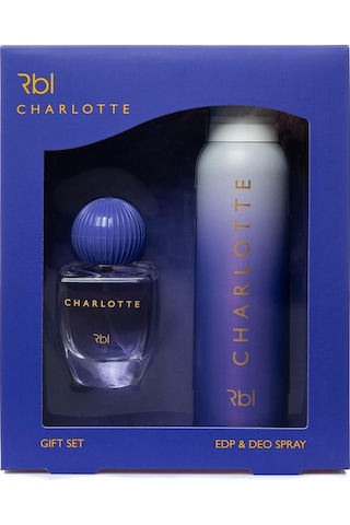 Rebul Charlotte Kadın Parfüm EDP 50 ML + Charlotte Kadın Sprey Deodorant 150 ML