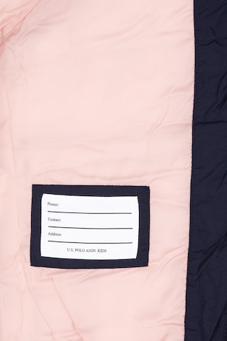 U.S. Polo Assn. Kız Çocuk Lacivert Kapüşonlu Mont 50313057-VR033