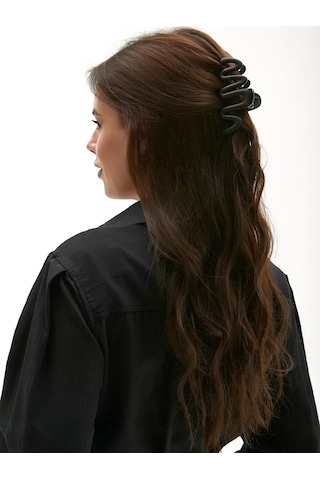 Evia Mat Saç Tokası Armadilli 200586343 Siyah