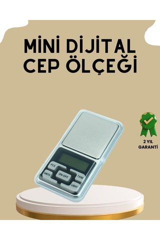 Kapaklı Dijital Cep Terazisi Hassasiyet 300 Gr - Lisinya