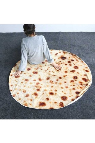Fastbuy 100cm Meksika Tortilla Kumaşı Battaniye - Koltuk Yatağı Kaplama, Yumuşak Kumaş Diğer