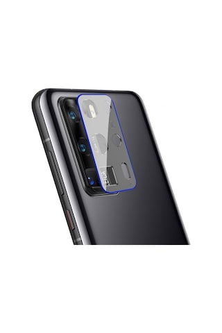 Huawei P40Pro+ Plus Kamera Koruma Cam+ Metal Lens Full Set Birle