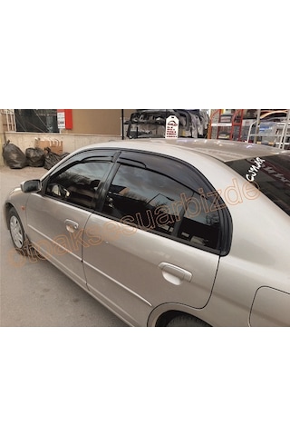 Honda Civic Mügen Cam Rüzgarlığı 2001-2006 Arası 4 Lü Ithal N11.35219