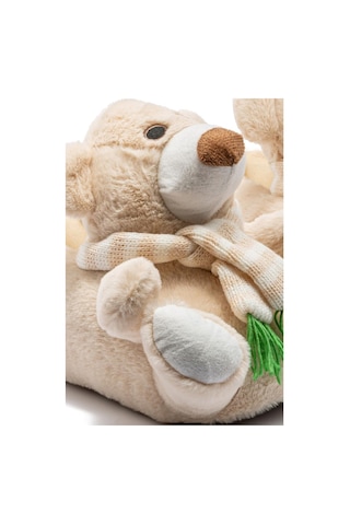 Twigy Twıgy Tw Kutup Bej Kadın Hayvanlı Panduf 36/41 Bej
