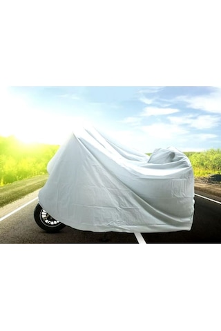 Motosiklet Brandası 4 Mevsim Milflon Suya Ve Rüzgara Dayanıklı Premium Kalite Motor Branda Xl Beden