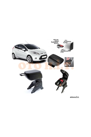Ford Fiesta 2008 Üzeri Uyumlu Kol Dayama Ve Kolçak Sürgülü