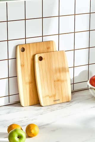 Karaca Delphın Bamboo 2'li Pro Kesme Tahtası