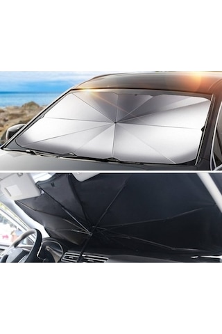 Novahub Rivero Blesiya Katlanır Araba Ön Cam Şemsiye 140x126x80 Cm