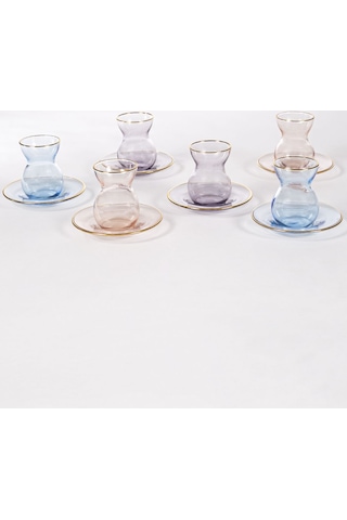 Rakle Five O Clock 12 Parça Çay Seti Çok Renkli