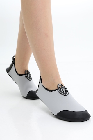 Dr 2450 Aqua Unisex Deniz Havuz Sörf Plaj Ayakkabısı Patiği Gri