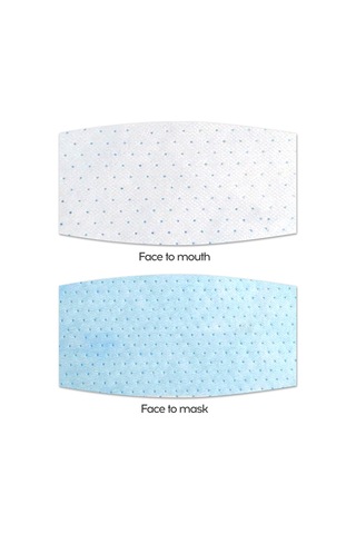 Mufunye 10 Adet Cilt Dostu Dokuma Maske Pedleri - Kaymaz, Konforlu Ve Soluklanabilir - Çeşitli Maske Tipleri İçin Uygun - Kullanim Süresini Uzatir