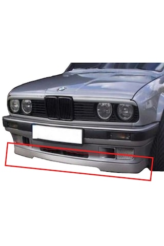 Bmw E30 Ön Tampon Altı Lip Boyasız Bmw E30 Ön Tampon Altı Lip Boyasız