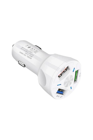 Powermaster Te-091 3xusb 3.0 Çakmaklık Hızlı Araç Şarj Cihazı