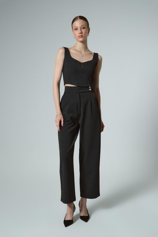 Buly Nightfall Crop Top Gri