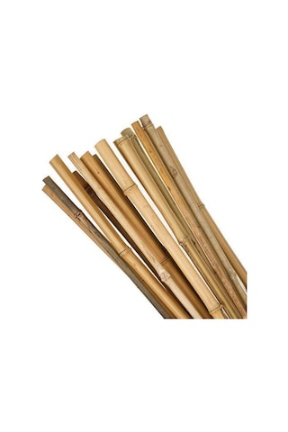 Bambu Sopası 210 cm 19-20mm Bambu Çubuğu 5 ADET