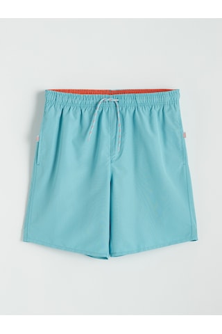 Lcw Swımwear Mavi Kısa Boy Erkek Deniz Şortu