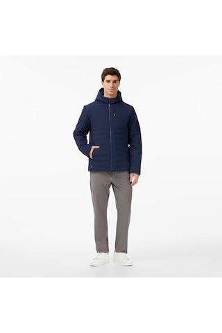 Nautica Erkek Lacivert Regular Fit Mont Düz J57027t Lacivert