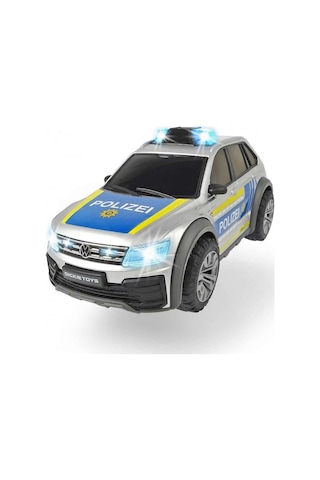 Dickie Işıklı Ve Sesli Vw Tiguan Polis Arabası Çok Renkli
