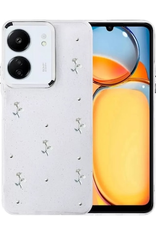 Mey İthalat Redmi 13c Fiyonk Desenli Kapak - Desen 4