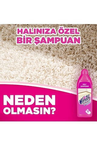 Vanish Makinede Halı Yıkama Şampuanı 850 Ml Tekli