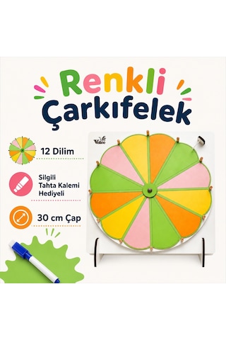 Voleecraft Çarkıfelek Oyunu, Eğitim, Oyun, Eğlence Renkli