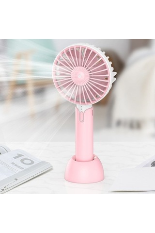 Masaüstü Taşınabilir El Taşınağı Mini Sessiz Fan Renk X1 Mavi 4092 Beyaz