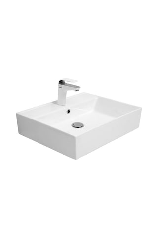 Alvit Architect Tezgah Üstü Lavabo 45 x 55 CM Beyaz