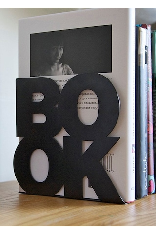 Tasagram Book Yazılı Metal Kitap Desteği Tutucu