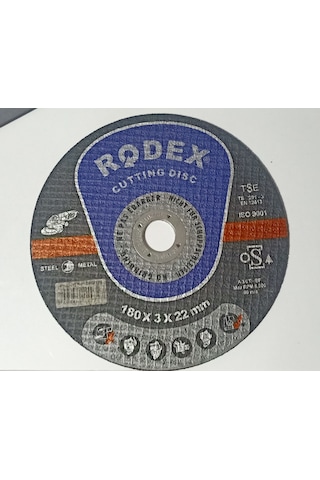 Rodex Metal Kesici 180 x 3 Mm 25 Adet Fiyatıdır