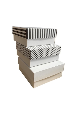 20X20X9 Cm Kapaklı Beyaz Kutu,E Ticaret Kargo Kutusu