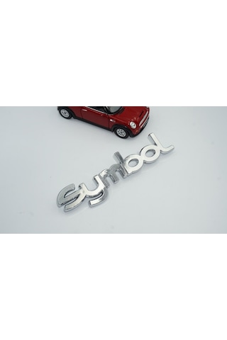 Renault Clio Symbol Bagaj 3M 3D Krom Abs Logo Amblem