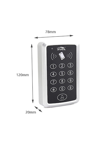 Sonex RFID Şifreli Kartlı Kapı Kilidi + TAG Anahtarlık 20'li