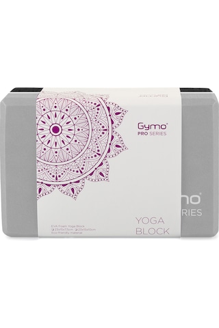 Gymo Pro Series 2 Renk Yoga Blok Siyah X Gri