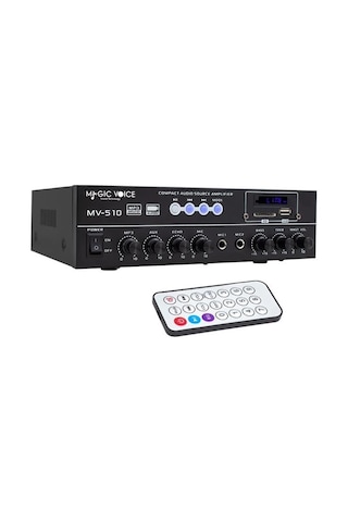 Magicvoice Mv-510 50 Watt Usb-sd-bluetooth Girişli Hat Trafolu Ses Mixer