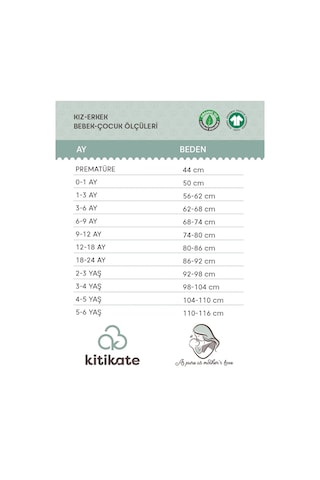 Kitikate Organik Pui Müslin Gömlek Somon Somon