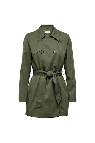 Only Kadın Onlvalerıe Belden Bağlamalı Düğmeli Trençkot 15191821 Koyu Yeşil Koyu Yeşil